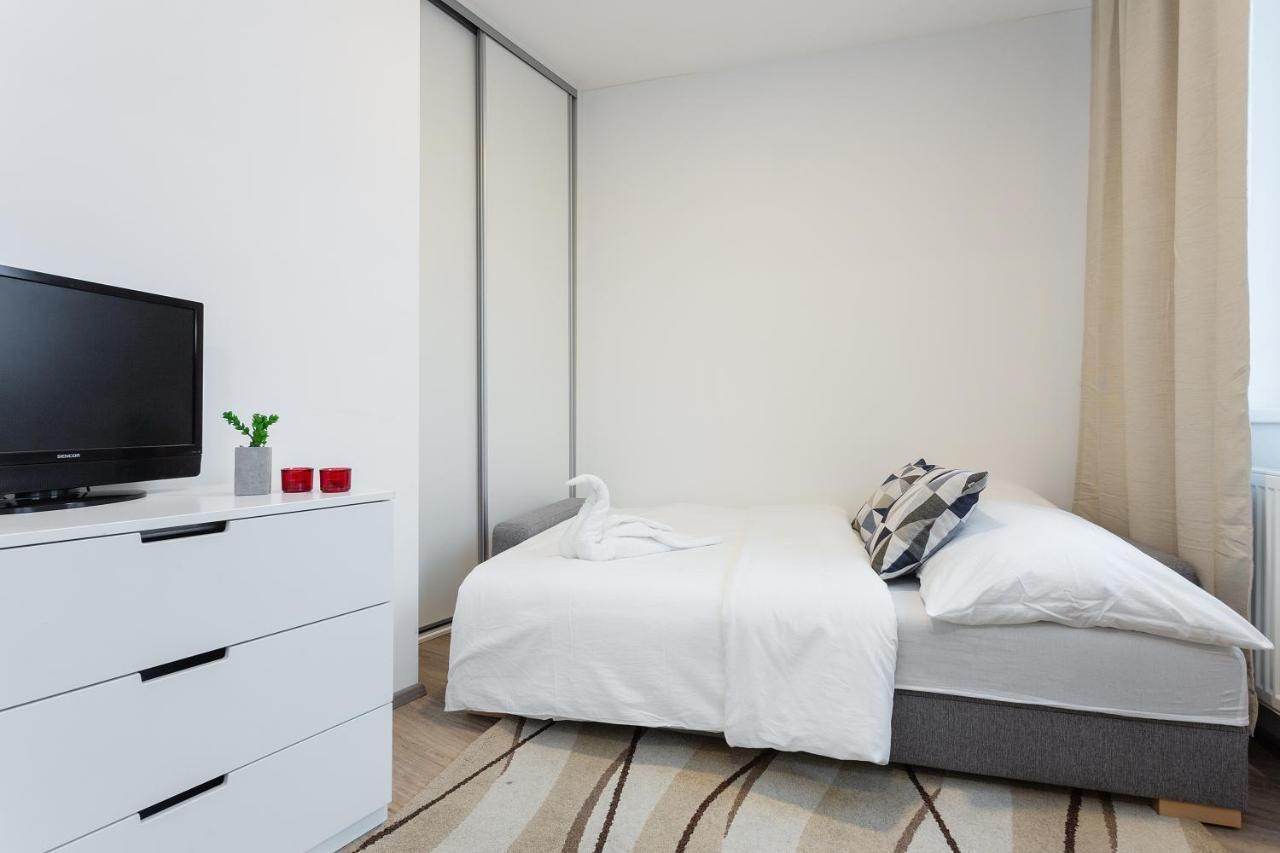 Harfa Apartments Prag Exteriör bild