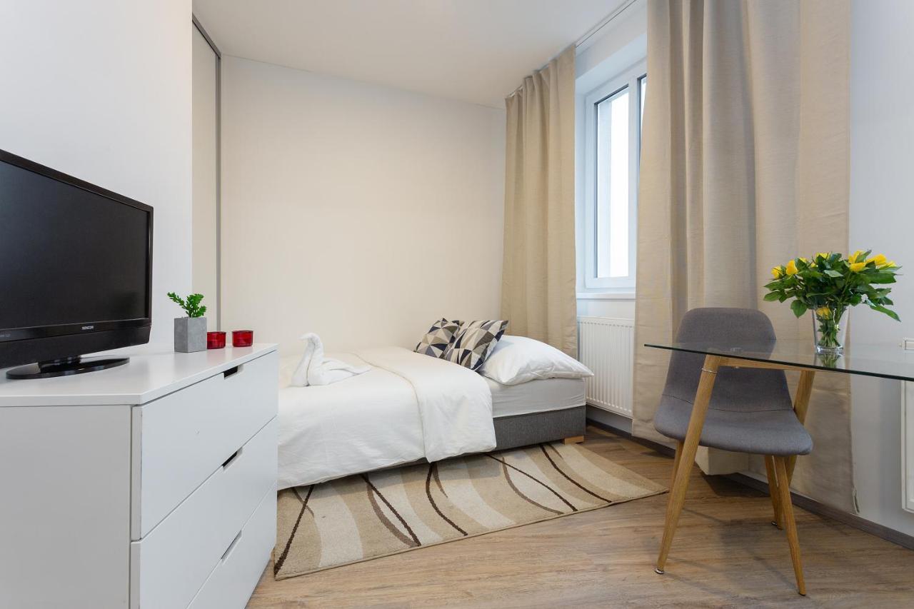 Harfa Apartments Prag Exteriör bild